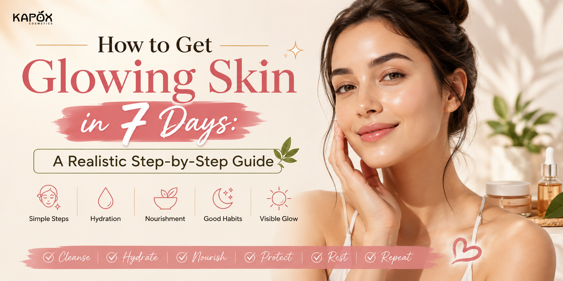 How to Get Glowing Skin in 7 Days: A Realistic Step-by-Step Guide