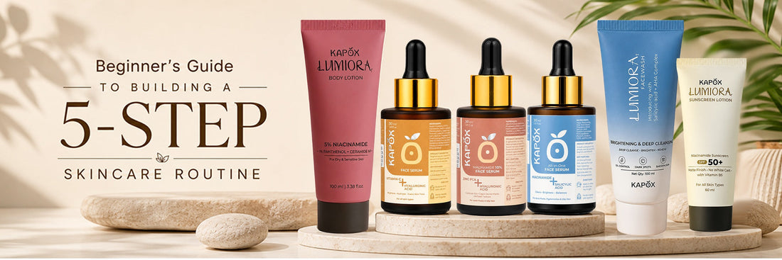 Beginner's Guide to Building a 5-Step Skincare Routine
