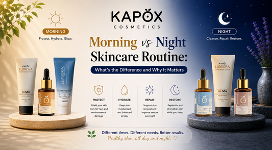 Morning vs Night Skincare Routine: What's the Difference and Why It Matters
