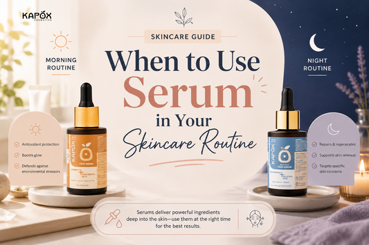 When to Use Serum in Your Skincare Routine